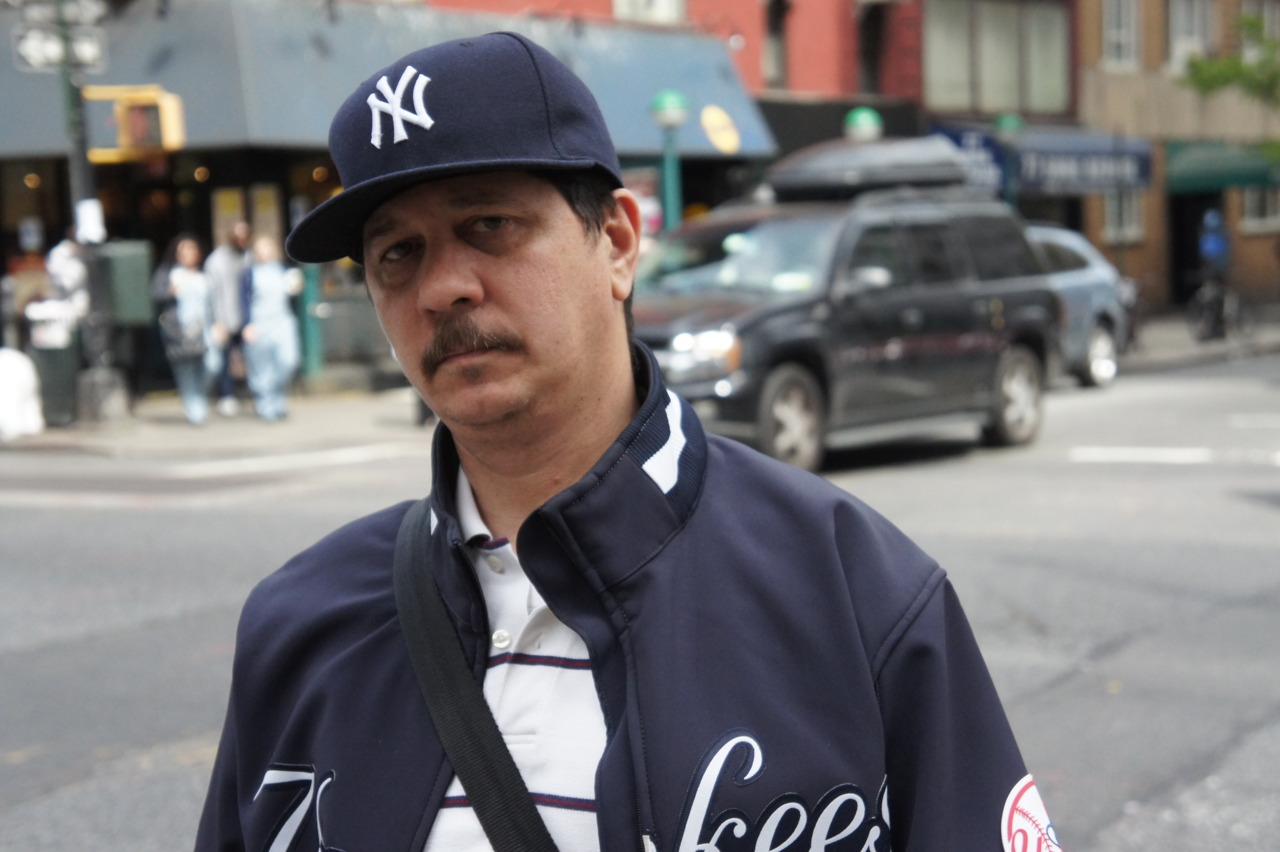 Man on the street.