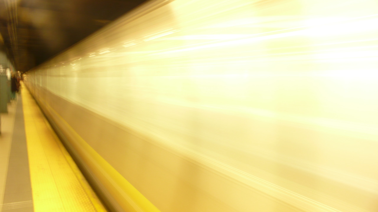 Subway sunburst.