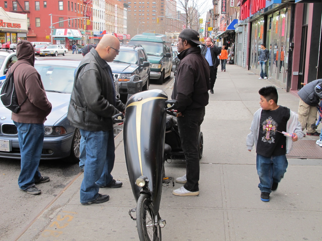 That there, that is what you call a custom job. / The baby is a grown man.