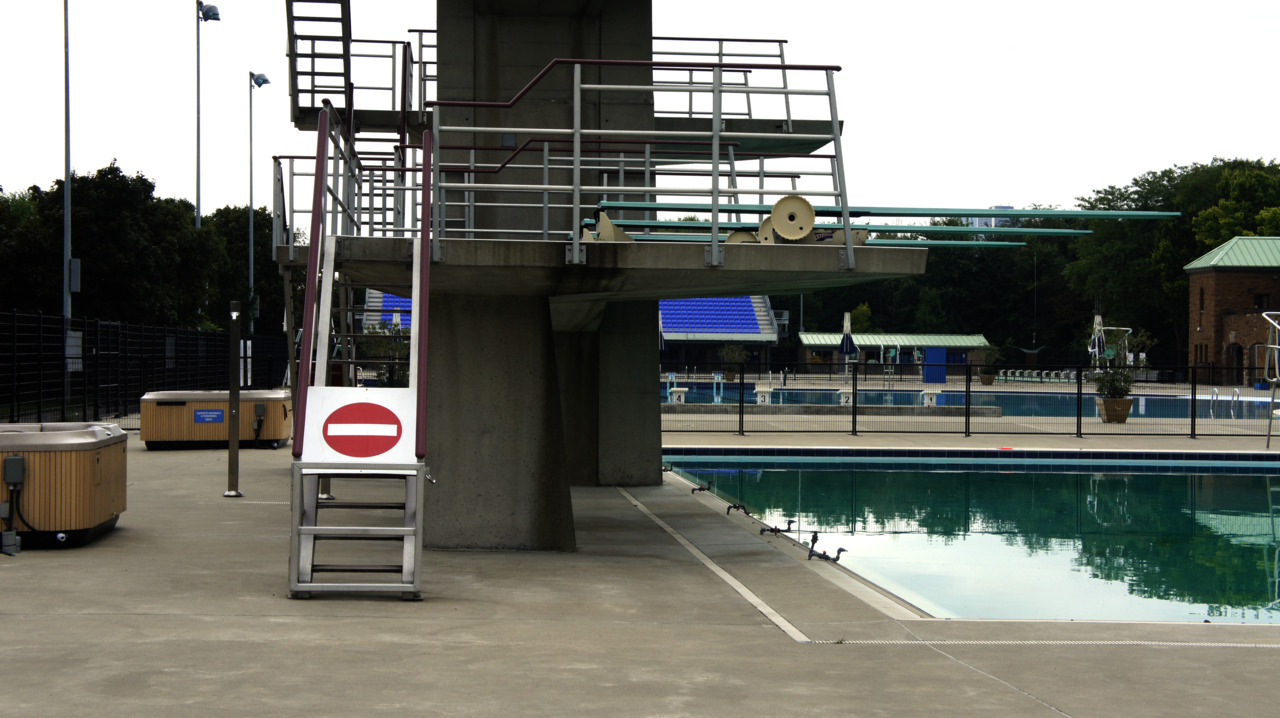 empty pool. Canada 2011