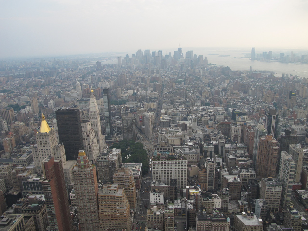 from the Empire State Building