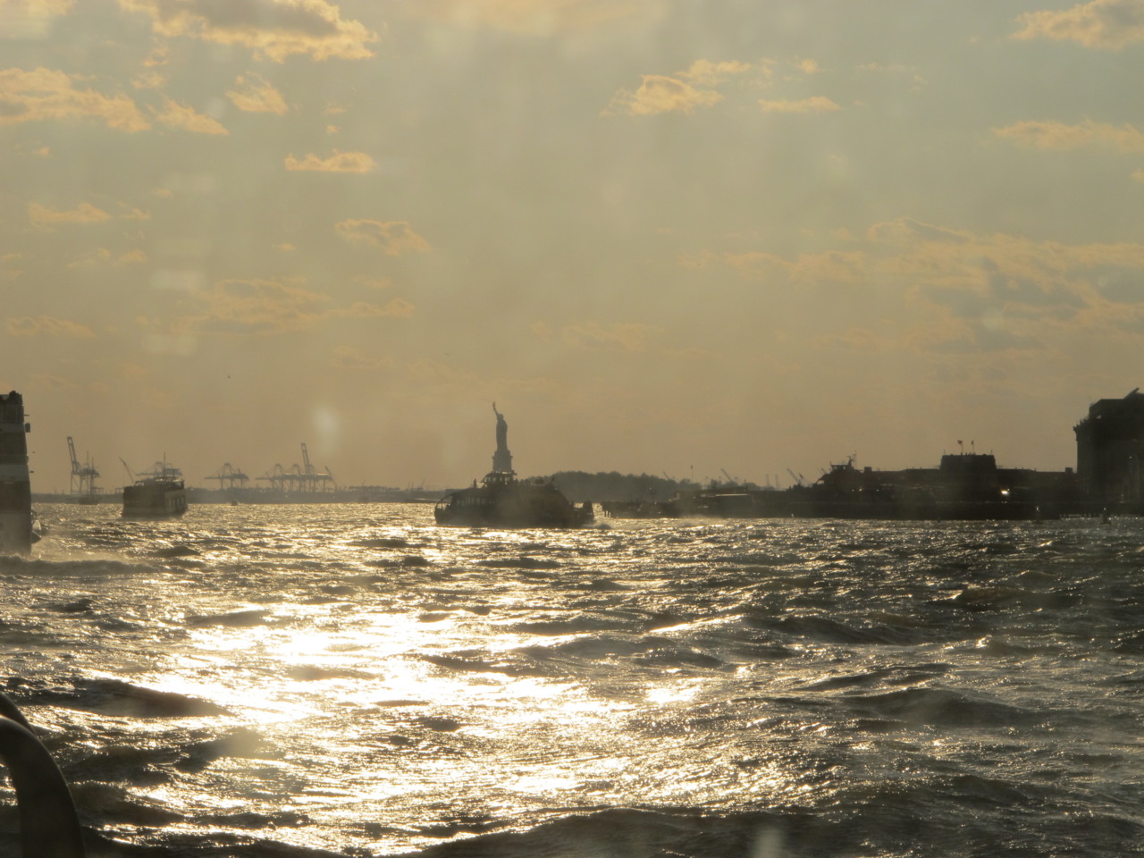 liberty from river