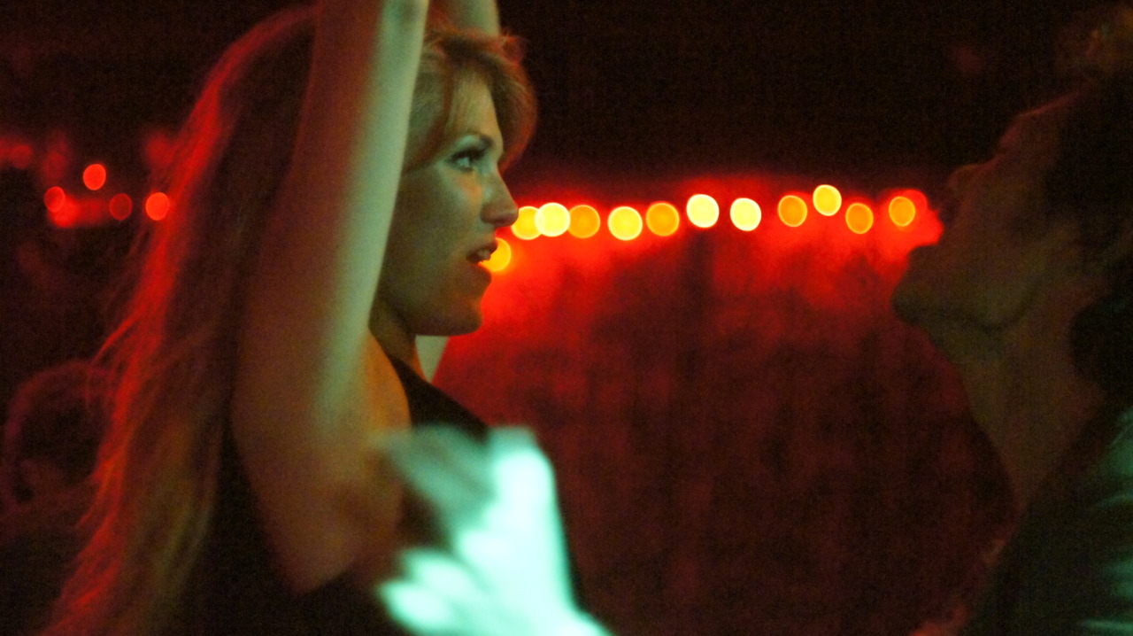 man and woman dancing