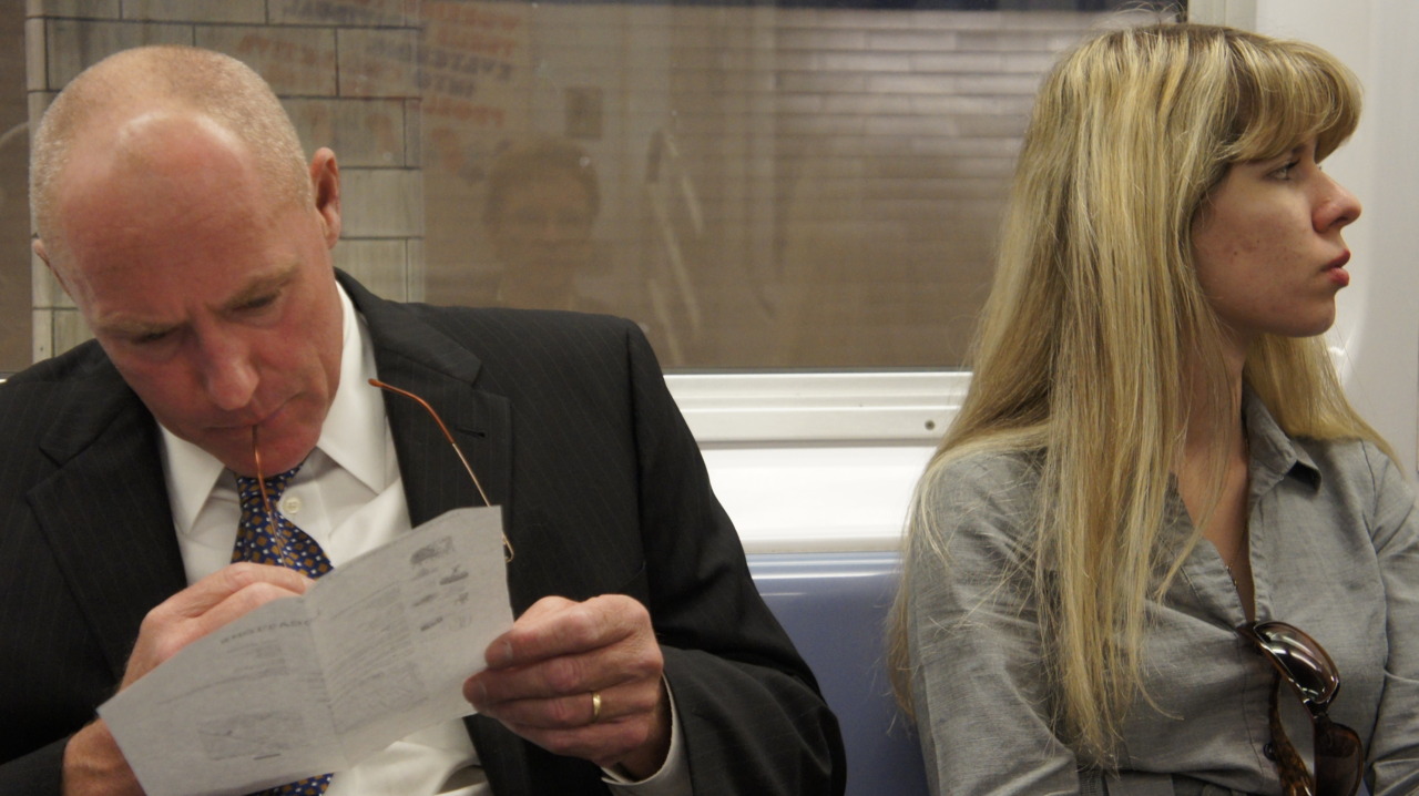two people thinking about two completely different things.