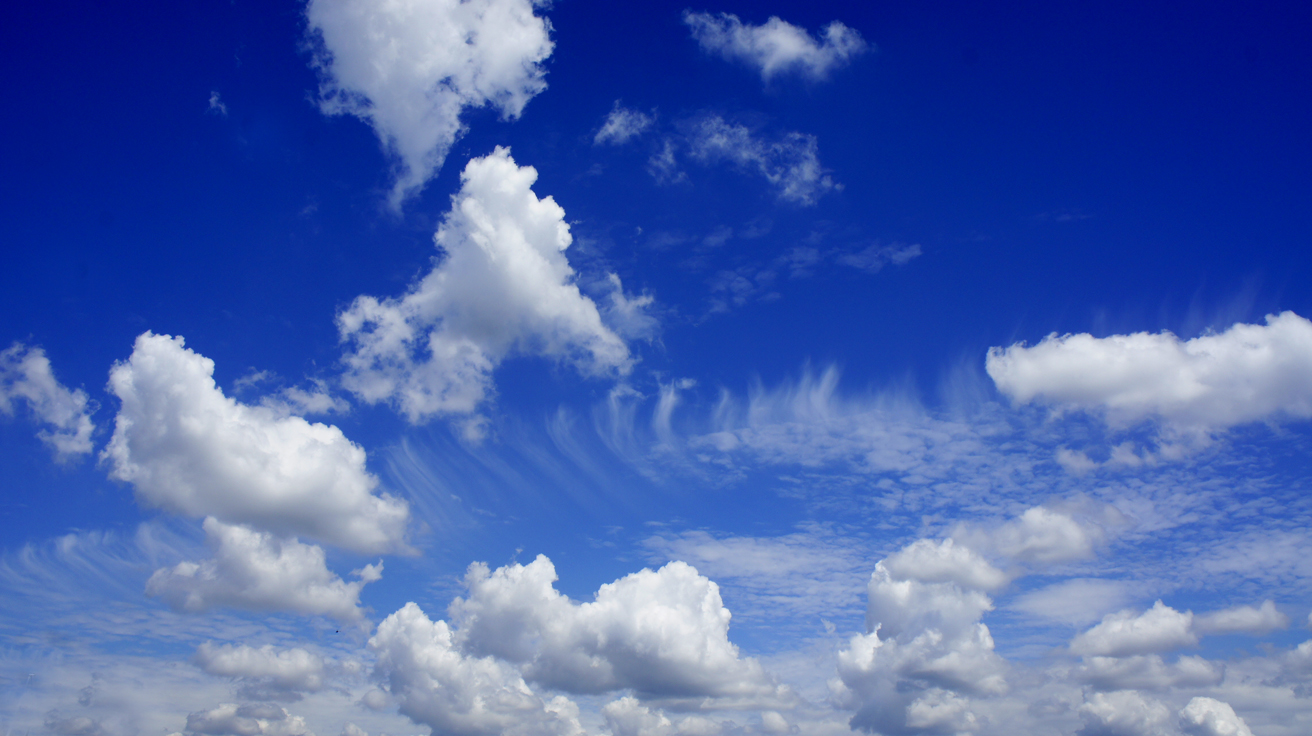 the sky over Manhattan today